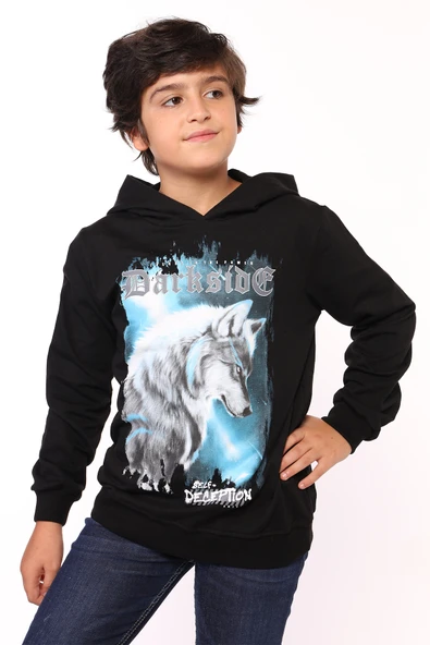 Toontoy Erkek Çocuk Baskılı Sweatshirt - 7