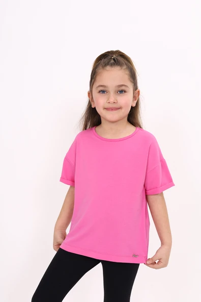 Toontoy Kız Çocuk Tişört - 7