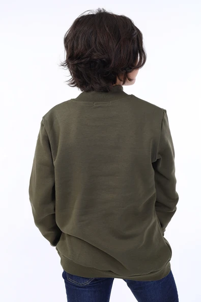 Toontoy Erkek Çocuk Kurt Baskılı Sweatshirt - 6