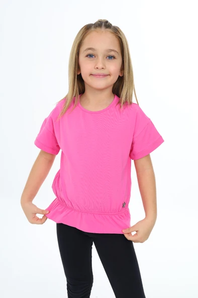 Toontoy Kız Çocuk Tişört - 11