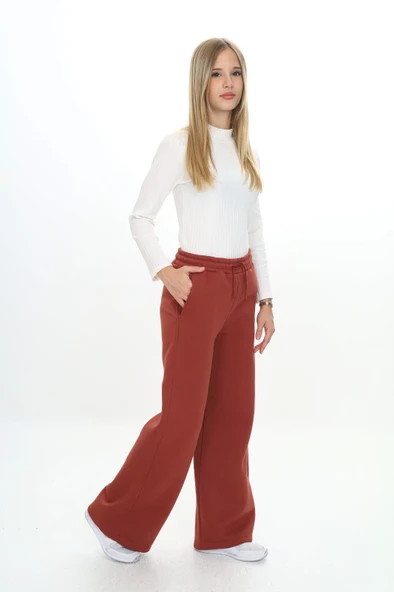 Toontoy Kız Çocuk Nakışlı Eşofman Alt - 5