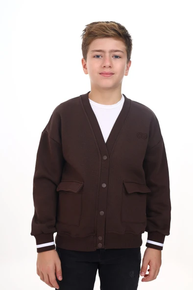 Toontoy Erkek Çocuk Baskılı Hırka - 3