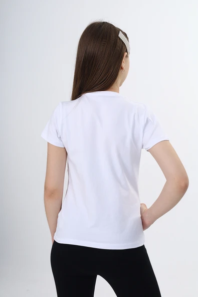 Toontoy Kız Çocuk Okul Tişört - 9