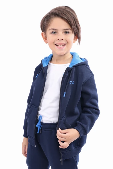 Toontoy Unisex Çocuk Nakışlı Hırka - 4