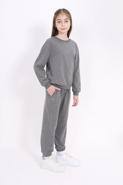 Toontoy Kız Çocuk Baskılı Sweatshirt - 4