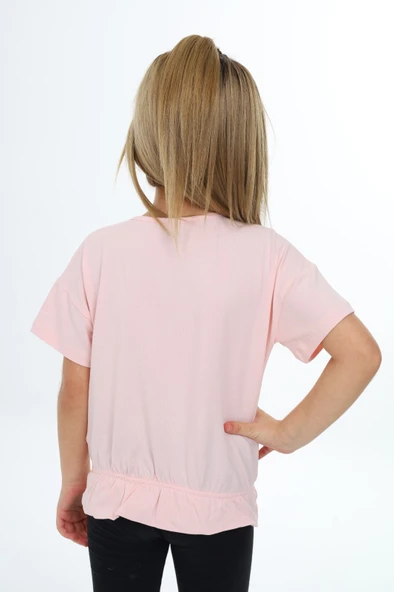 Toontoy Kız Çocuk Tişört - 4