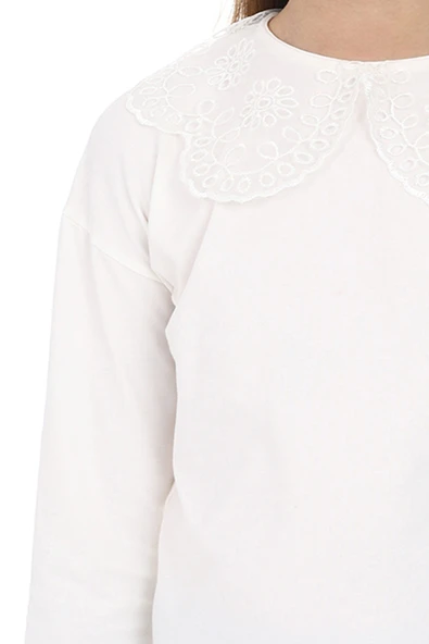 Toontoy Kız Çocuk Okul Tişört - 5