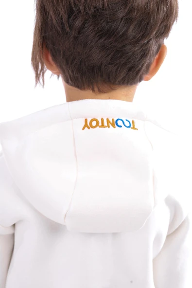 Toontoy Unisex Çocuk Nakışlı Hırka - 10
