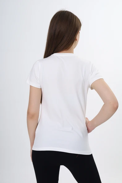 Toontoy Kız Çocuk Okul Tişört - 2