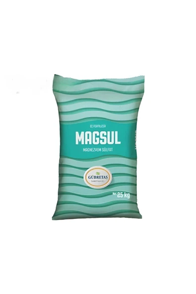Magsul Magnezyum Sülfat Gübre 25 Kg