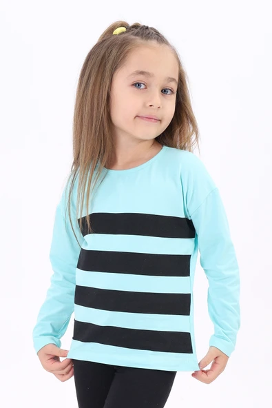 Toontoy Kız Çocuk Baskılı Tişört