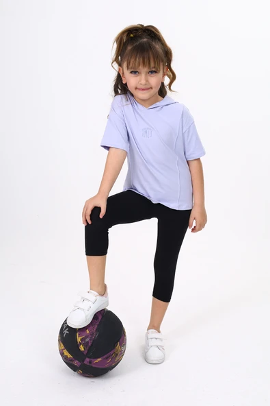 Toontoy Kız Çocuk Nakışlı Tişört - 7