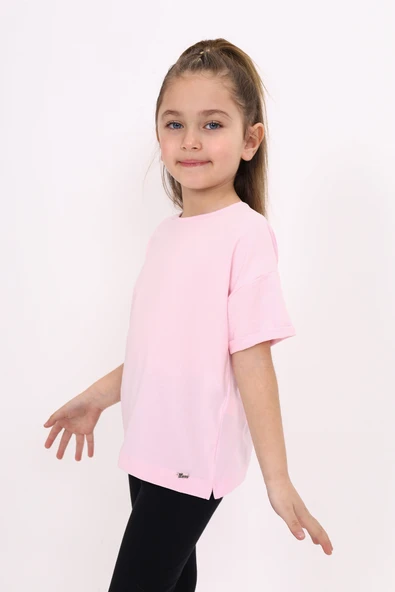 Toontoy Kız Çocuk Tişört - 5
