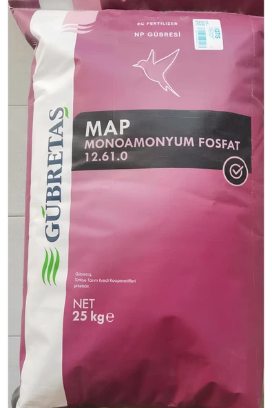 Gübretaş Map Mono Amonyum Fosfat (25 Kg) Orjinal Ürün Yeni Mor Pa - 2