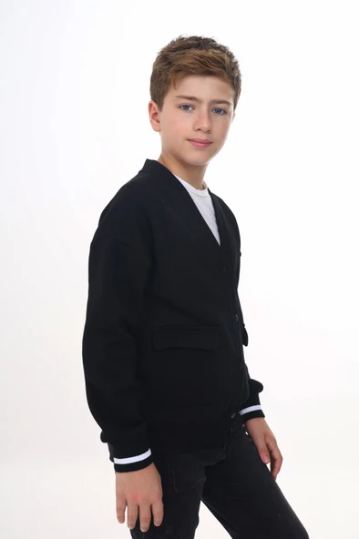 Toontoy Erkek Çocuk Baskılı Hırka - 7