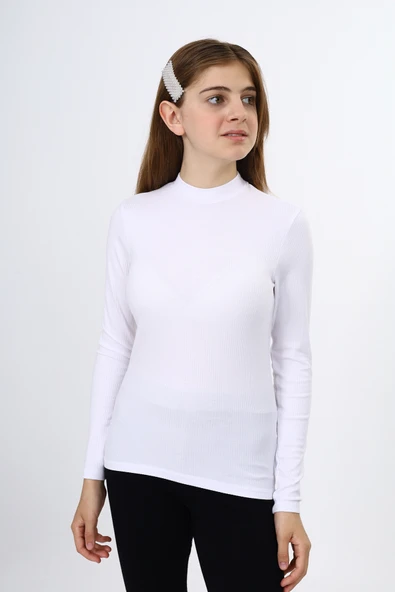 Toontoy Kız Çocuk Okul Tişört - 4