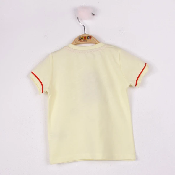 Toontoy Erkek Bebek Marines Baskılı T-Shirt - 4