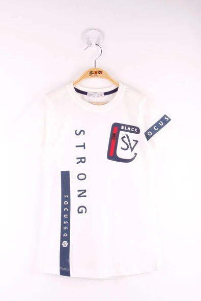 Toontoy Erkek Çocuk T-Shirt Strong Baskılı - 7