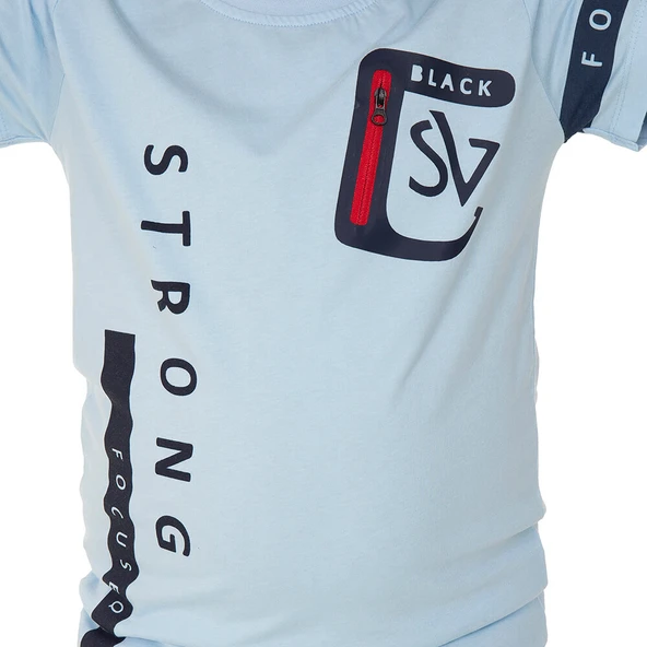 Toontoy Erkek Çocuk T-Shirt Strong Baskılı - 10