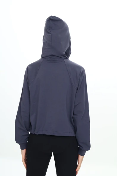 Toontoy Kız Çocuk Kapüşonlu Fermuarlı Reglan Kol Örme Hırka - Beli Ayarlanabilir Kordonlu & 2 İplik - 8