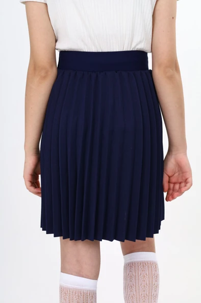 Toontoy Kız Çocuk Pileli Etek - 5