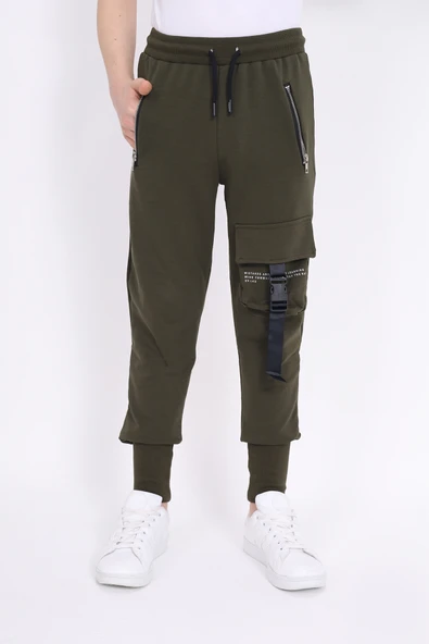 Toontoy Erkek Çocuk Cep Baskılı Eşofman Alt - 8