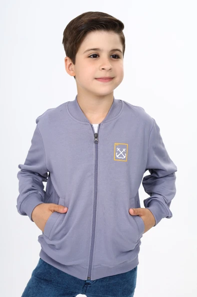 Toontoy Erkek Çocuk Baskılı Hırka - 5