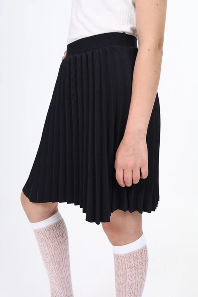 Toontoy Kız Çocuk Pileli Etek - 10