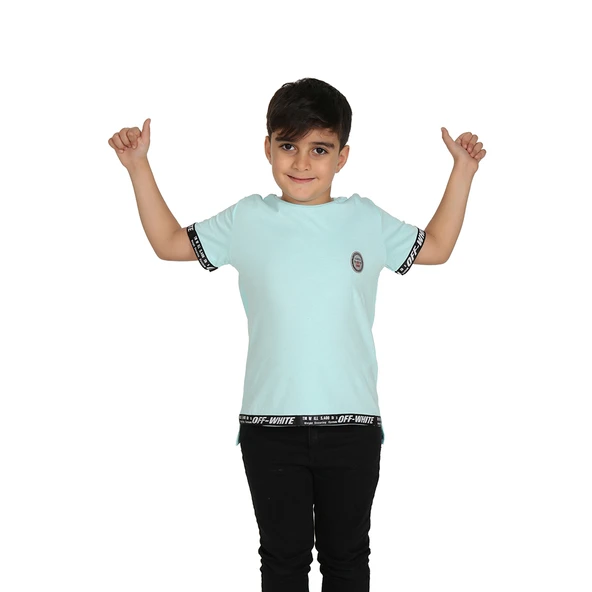 Toontoy Erkek Çocuk Kenar Şeritli Tişört - 11