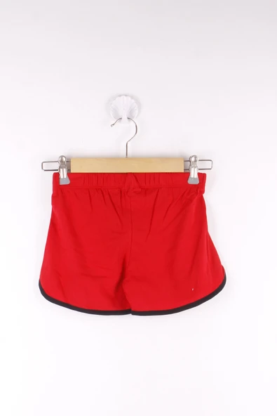 Toontoy Kız Çocuk Şort Simli Kelebek Nakışlı - Resim 8