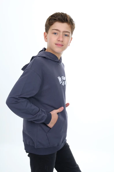 Toontoy Erkek Çocuk Nakışlı Sweatshirt - 6