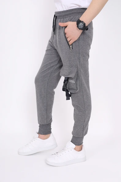 Toontoy Erkek Çocuk Cep Baskılı Eşofman Alt - 12