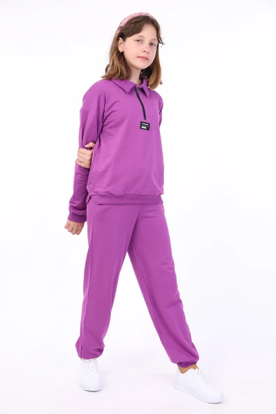 Toontoy Kız Çocuk Eşofman Takım ürün görseli 1