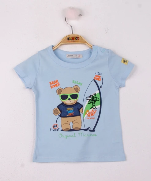Toontoy Erkek Bebek Ayıcık Sörf Baskı - 8