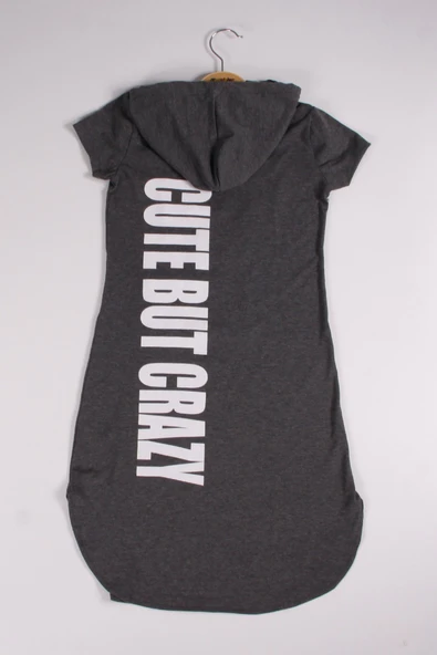 Toontoy Kız Çocuk Elbise Cute Baskılı - Resim 2