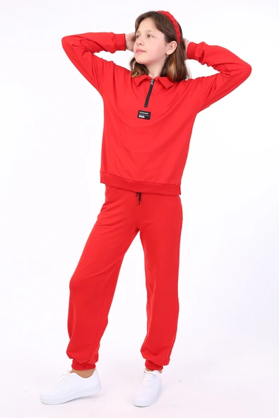 Toontoy Kız Çocuk Eşofman Takım - Resim 3