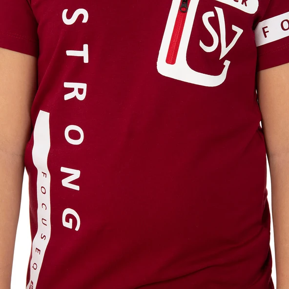 Toontoy Erkek Çocuk T-Shirt Strong Baskılı - 5