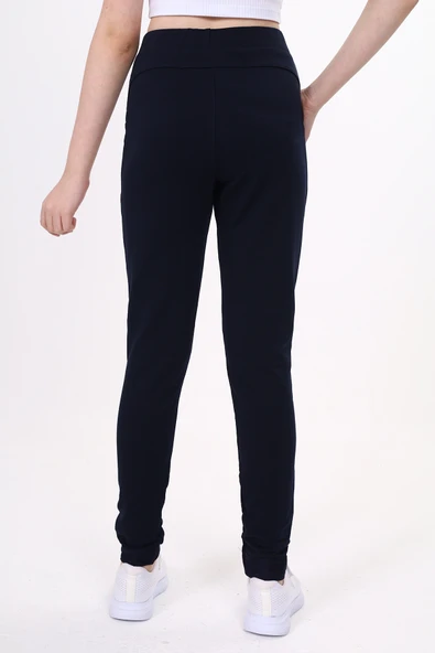 Toontoy Kız Çocuk Eşofman Alt I Rock Roll Kabartma Baskılı - Resim 5