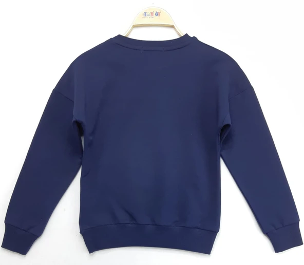 Toontoy Kız Çocuk Sweatshirt Lovely Life Baskı - Resim 4
