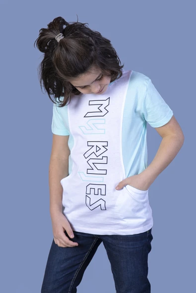 Toontoy Erkek Çocuk T-Shirt My Rules Baskılı - Resim 4