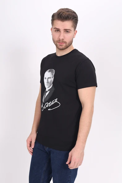 Toontoy Unisex Atatürk Baskılı Tişört - 9
