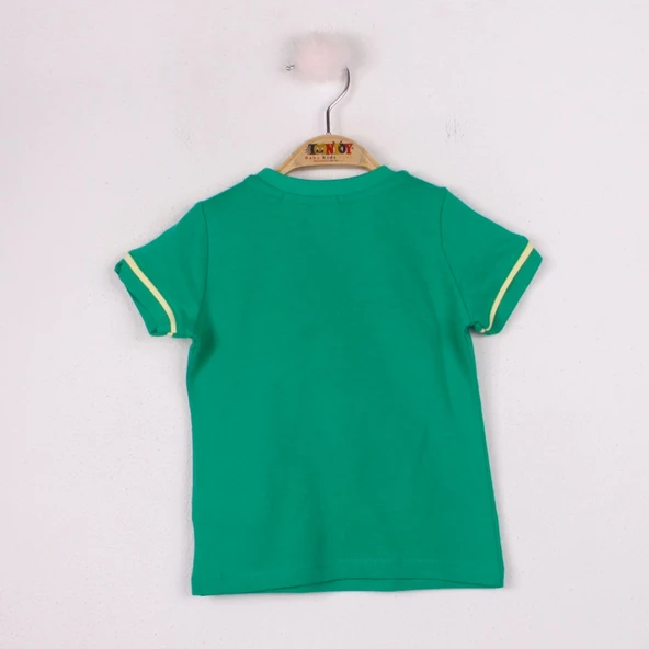 Toontoy Erkek Bebek Marines Baskılı T-Shirt - 10