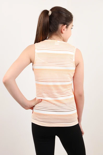 Toontoy Kız Çocuk Atlet Marliyn Monroe Baskılı Taş İşlemeli - Resim 6