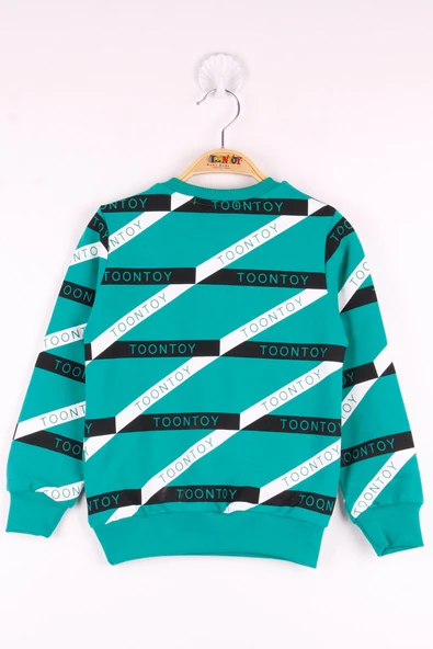 Toontoy Erkek Çocuk Toontoy Şeritli Sweatshirt - 2