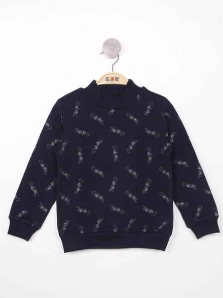 Toontoy Erkek Çocuk Komple Baskılı İçi Pamuklu Sweatshirt - 3