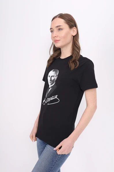 Toontoy Unisex Atatürk Baskılı Tişört - 5