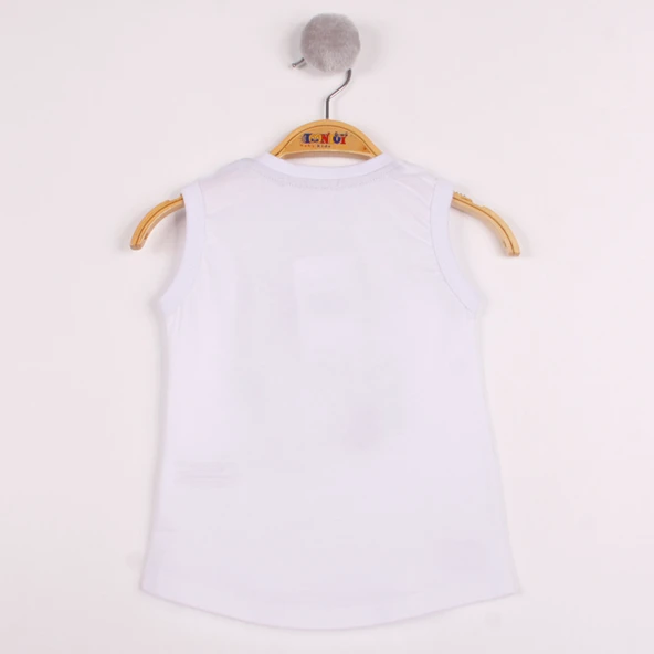 Toontoy Erkek Bebek Surf Baskılı Atlet - 6