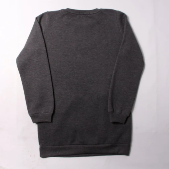 Tonotoy Kız Çocuk New Life Varak Baskılı Cepli Sweatshirt - 4