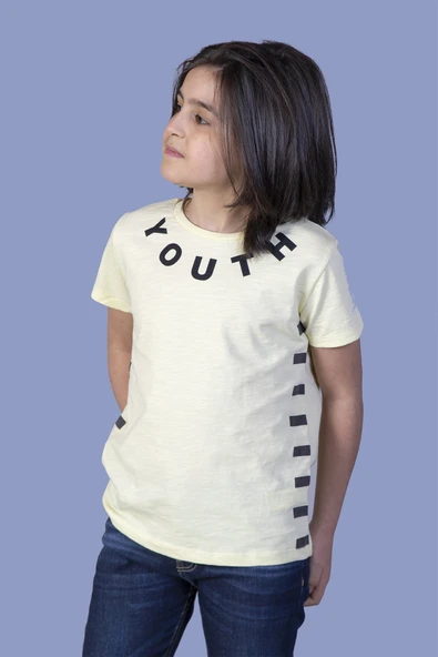 Toontoy  Erkek Çocuk Youth Baskılı Tişört