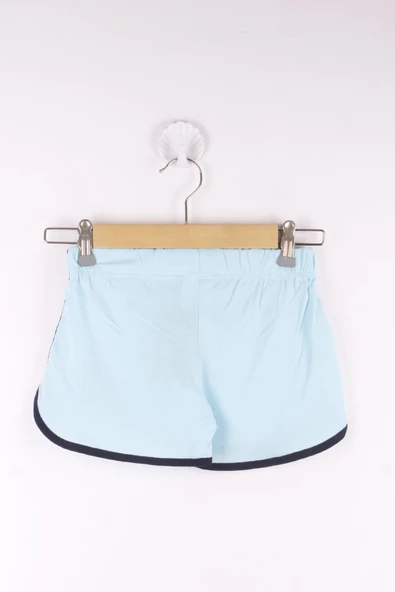 Toontoy Kız Çocuk Şort Simli Kelebek Nakışlı ürün görseli